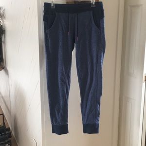 North face navy sweatpants. Size medium.